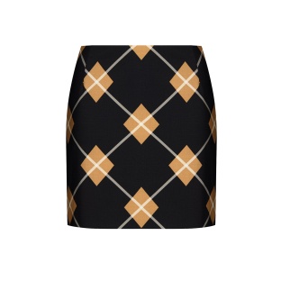 Юбка клетка