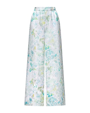 Брюки шелковые