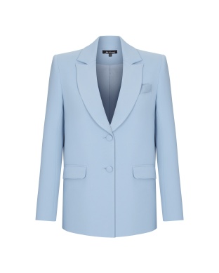 Жакет голубой
