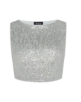 Топ с пайетками